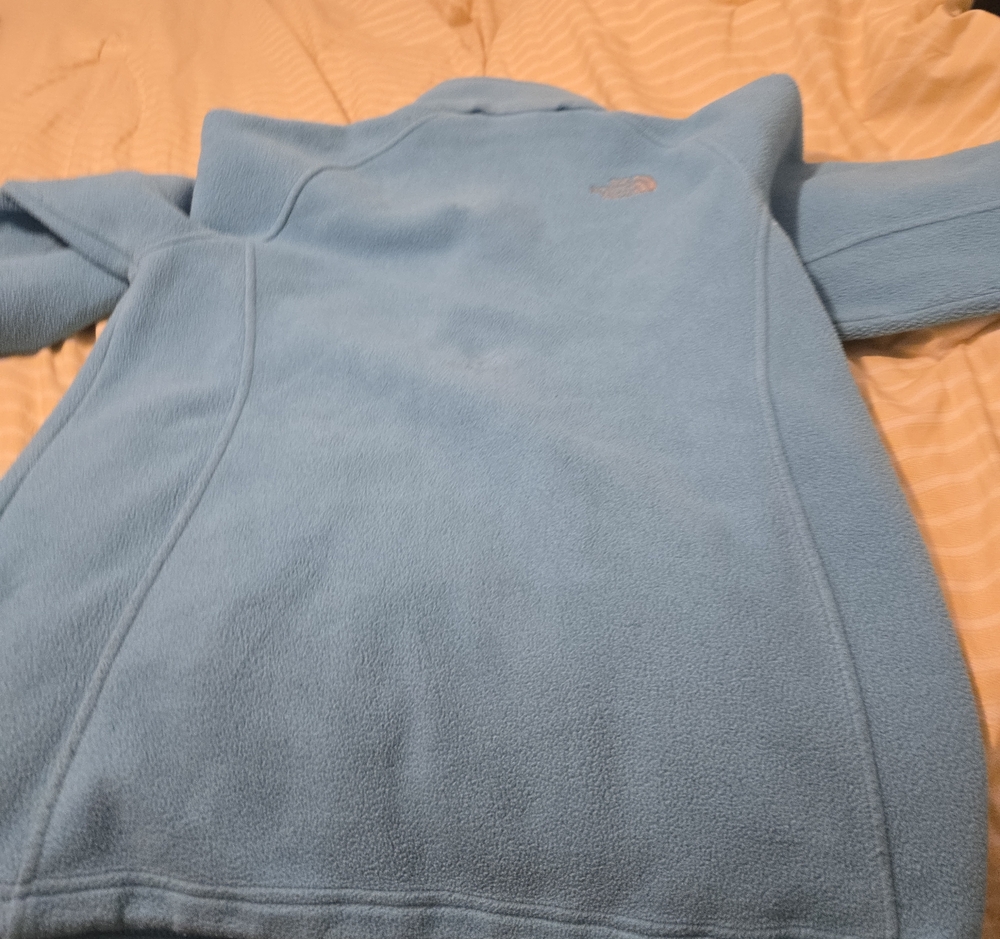 The North Face Light Blue Women's Fleece Ski Pullover